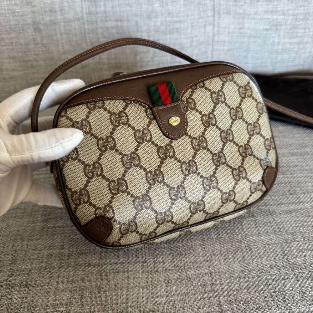 ❌SOLD❌Gucci GG Ophidia Canvas Crossbody Bag – Iconic Monogram & Web Detail✨ - Picture 3 of 17
